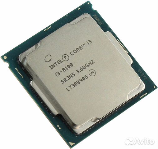 Процессор Intel Core i3-8100