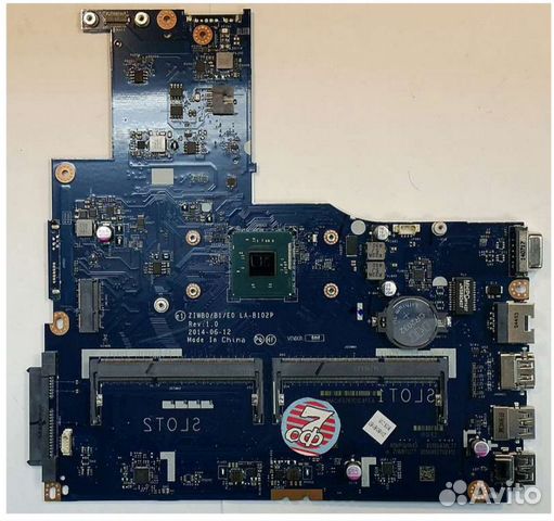 Материнские платы для ноутбуков Lenovo, часть 1