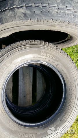 Continental vanco 225/70r15c