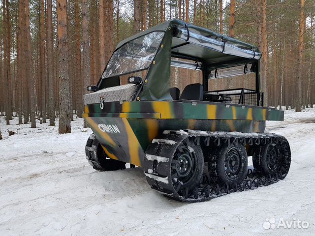 Вездеход caiman, новый