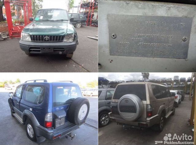 Toyota Land Cruiser Prado 90 на запчасти