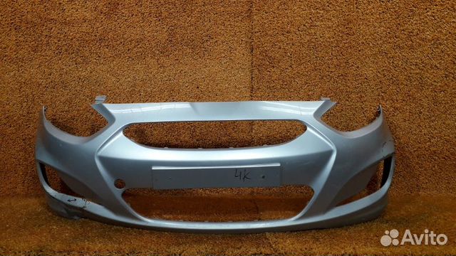 Бампер передний Hyundai Solaris 1 2010-2014 Бампер передний Hyundai Solaris 1 2010-2014