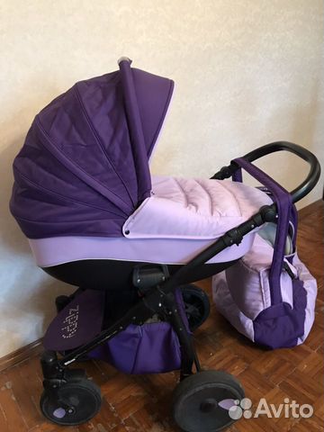 Коляска детская Tutiz zippy 2в1 +автолюлька в пода