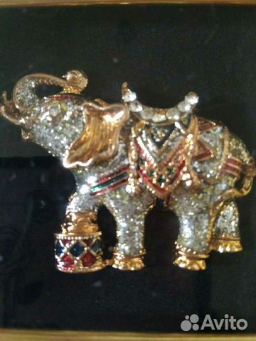 Картина миниатюра в стразах из Таиланда