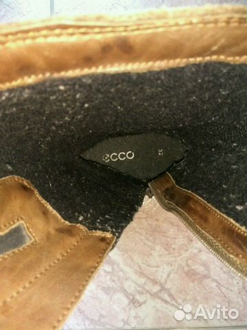 Сапоги Ecco демисезонные, теплая зима на девочку 3 Сапоги Ecco демисезонные, теплая зима на девочку 3