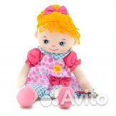 Мягкая кукла муз., 40 см, стихи и песенки А.Барто Мягкая кукла муз., 40 см, стихи и песенки А.Барто