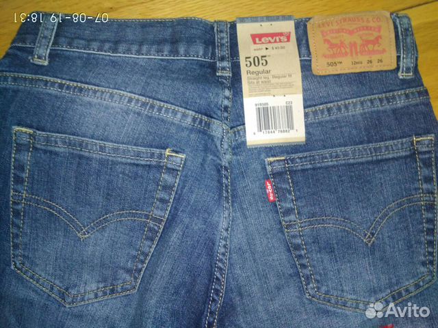 Джинсы Levi'S 505, р-р 12 лет