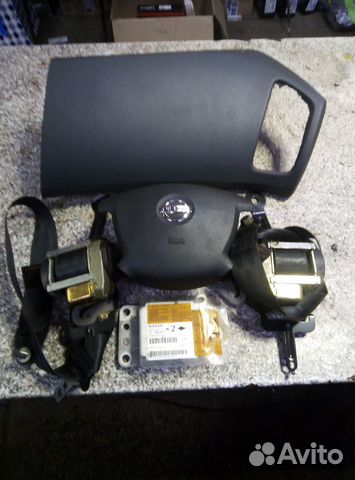 Комплект безопасности airbag Nissan Primera P12 Комплект безопасности airbag Nissan Primera P12