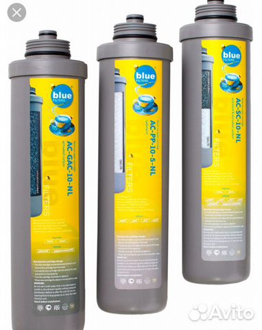 Картриджи blue filters
