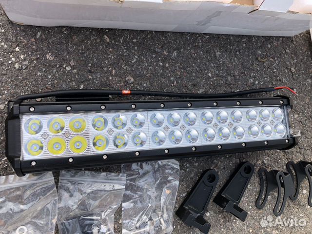 Фара дальнего света риф 370мм 90W LED