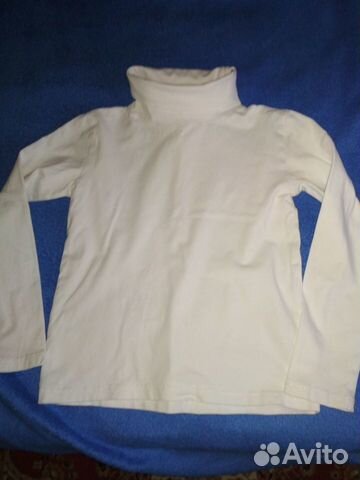 Рубашки белые, водолазка разм 134 - 146