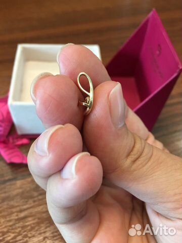 Танцующий бриллиант кулон подвеска с изумрудом