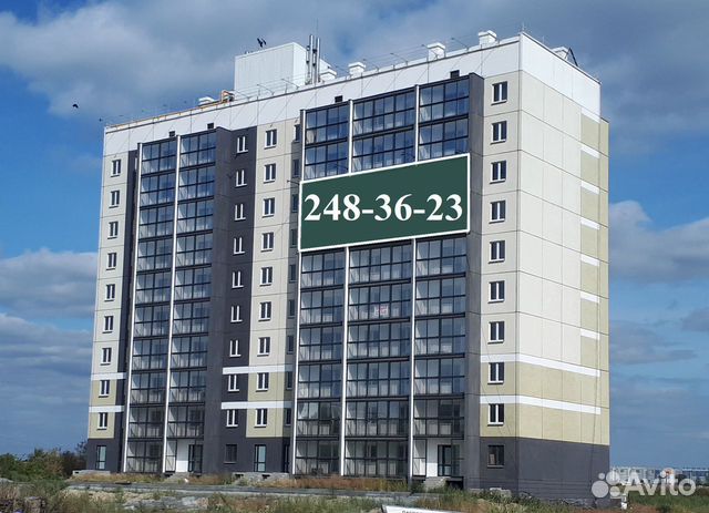 2-к квартира, 57 м², 10/10 эт.