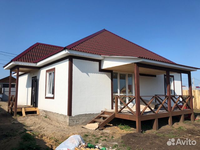 Коттедж 100 м² на участке 10 сот. Коттедж 100 м² на участке 10 сот.