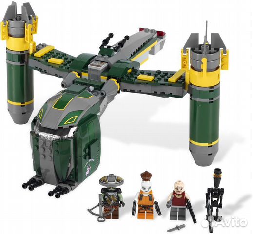 Lego 7930: Bounty Hunter Assault Gunship Lego 7930: Bounty Hunter Assault Gunship