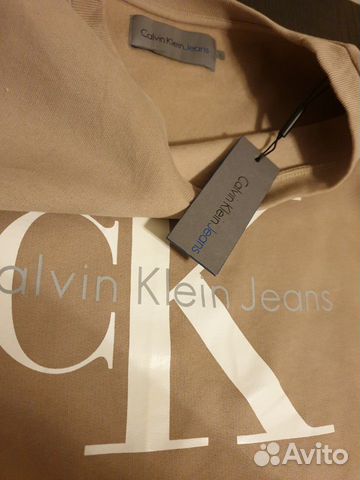 Свитшот/толстовка calvin klein jeans /новая