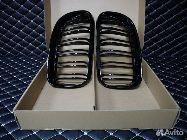 Решетки BMW 3 E90 ноздри бмв 3 Е90 двойная
