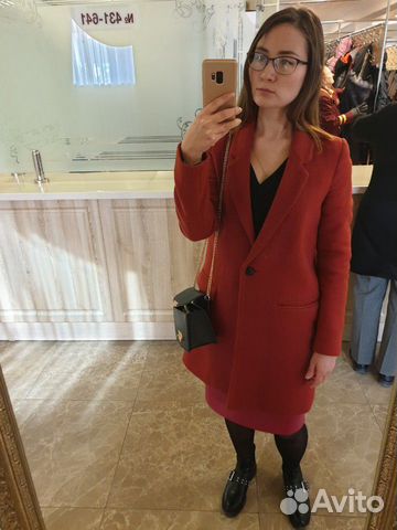 Пальто zara шерстяное Пальто zara шерстяное