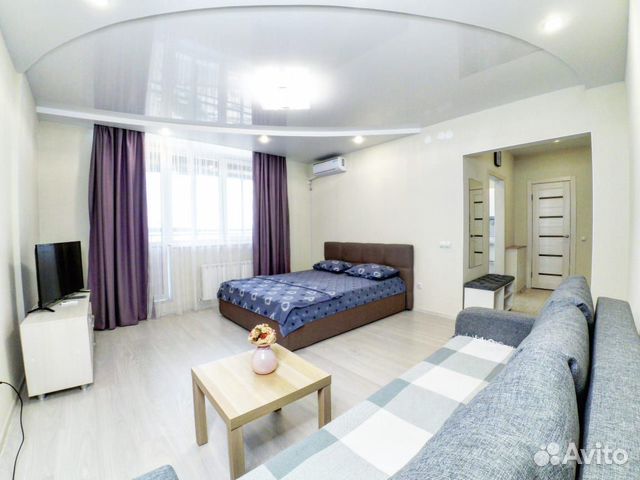 

1-к. квартира, 50 м², 2 кровати