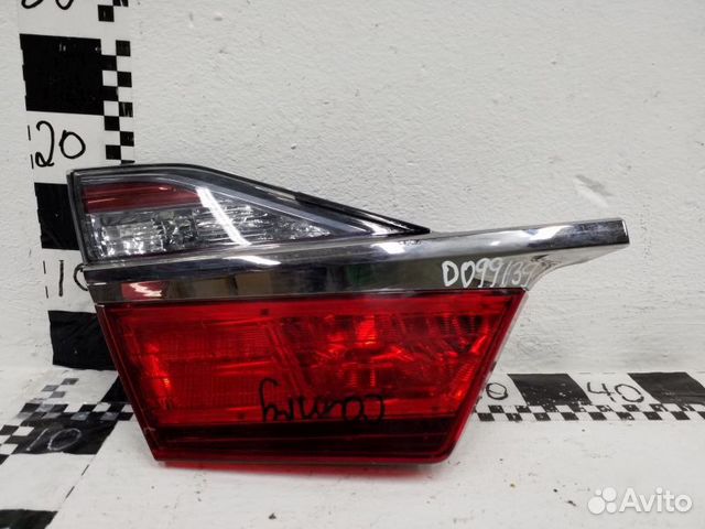 Фонарь задний лев внутренний Toyota Camry V55