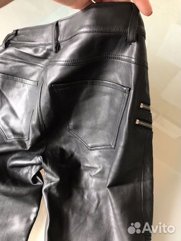 Zara кожаные брюки Zara кожаные брюки