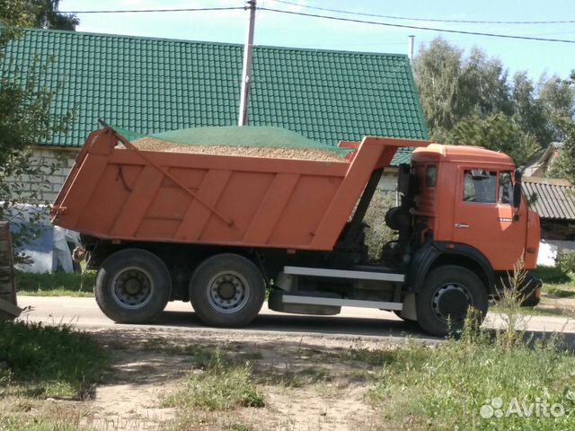 Песок гравий щебень кирпич с доставкой