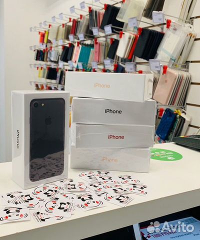 iPhone 7 32GB Black черный Как новый, Рассрочка