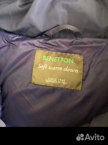 Пуховик benetton