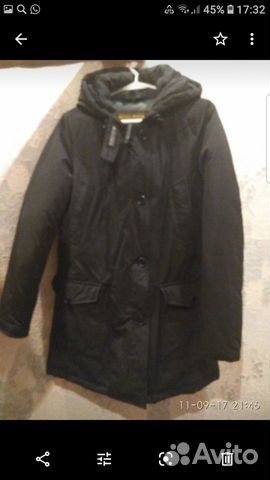 Пуховик парка woolrich
