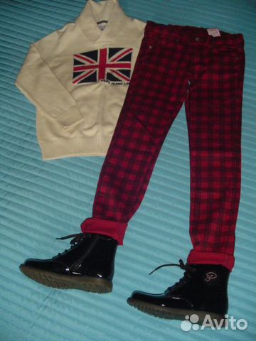 Pepe Jeans р.134-140 +новые Pablosky 37