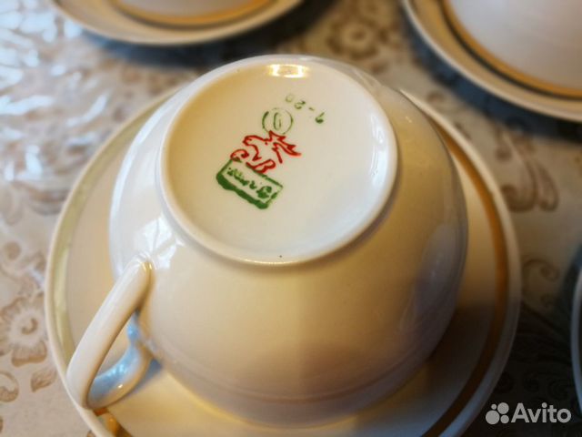 Чашка400мл.+блюдце Вербилки СССР Чашка400мл.+блюдце Вербилки СССР