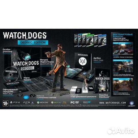 Watch Dogs: DedSec Edition (фигурка+всё сод) Watch Dogs: DedSec Edition (фигурка+всё сод)