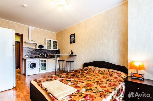 

Квартира-студия, 25 м², 1 кровать