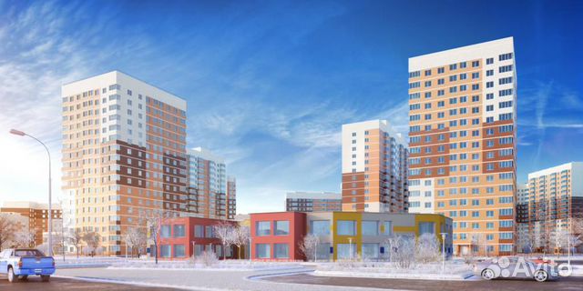 1-к квартира, 31.3 м², 12/17 эт.