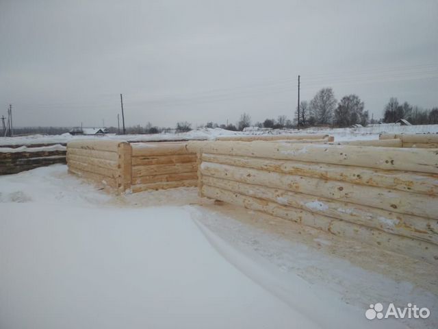 Сруб дома