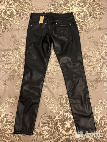 Лосины (штаны) экокожа р.26