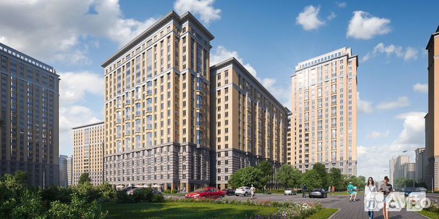 2-к квартира, 67.7 м², 8/23 эт.
