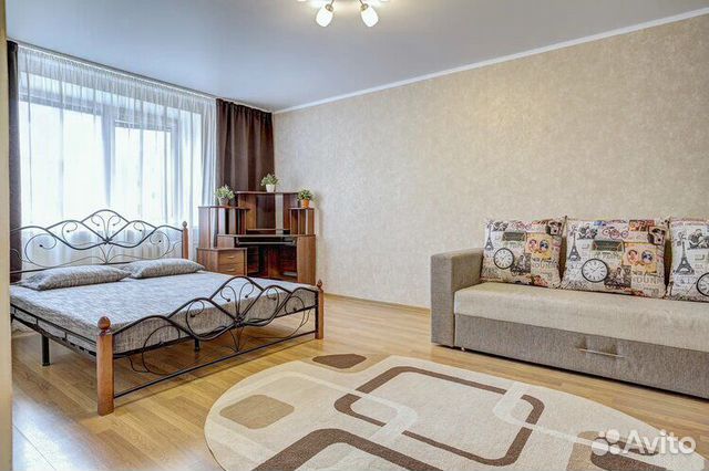 

1-к. квартира, 50 м², 2 кровати