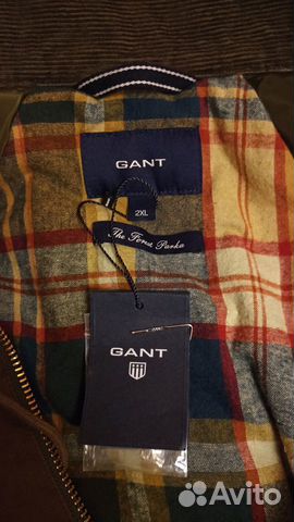 Куртка парка вощеная премиум Gant (высокий рост) Куртка парка вощеная премиум Gant (высокий рост)