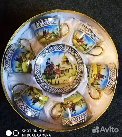 Чайный подарочный набор на 6 персон