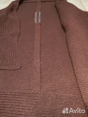 Rick Owens оригинал кардиган шерсть замотка Rick Owens оригинал кардиган шерсть замотка