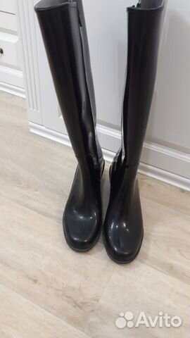 Сапоги резиновые черные, размер 39 Сапоги резиновые черные, размер 39