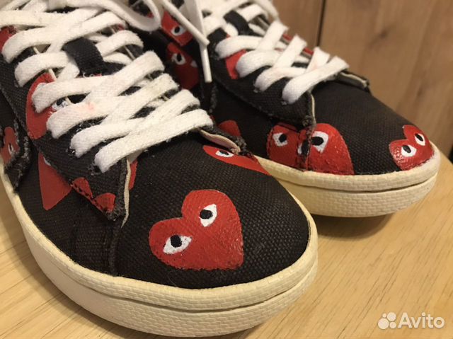 Кеды Converse x play comme des garcons