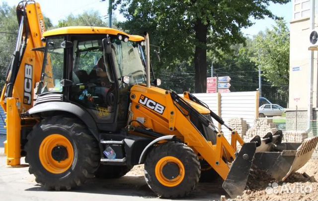 Услуги экскаватора JCB