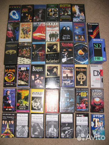 Видеокассеты Classic Rock