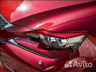 Реснички на фары Lexus IS (lll) 2013-2016 (абс)