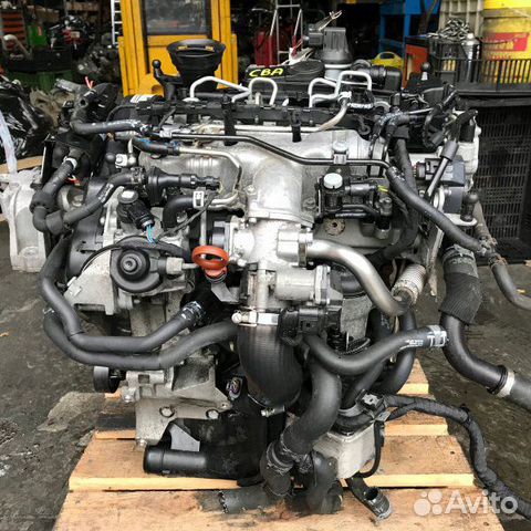 Двигатель cbab Volkswagen Tiguan NF 2.0 дизель CBA