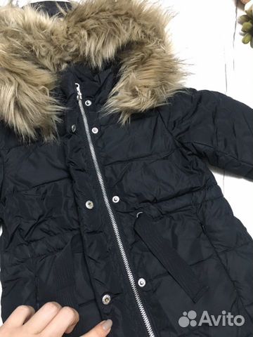 Зимняя куртка парка Zara на девочку на рост 98-104 Зимняя куртка парка Zara на девочку на рост 98-104