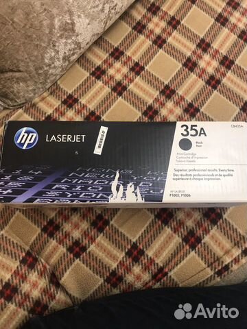 Сменный катридж HP, принтер Laserjet HP 35A