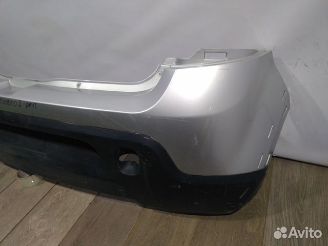 Бампер задний Рено Сандеро Степвей 2 рестайлинг